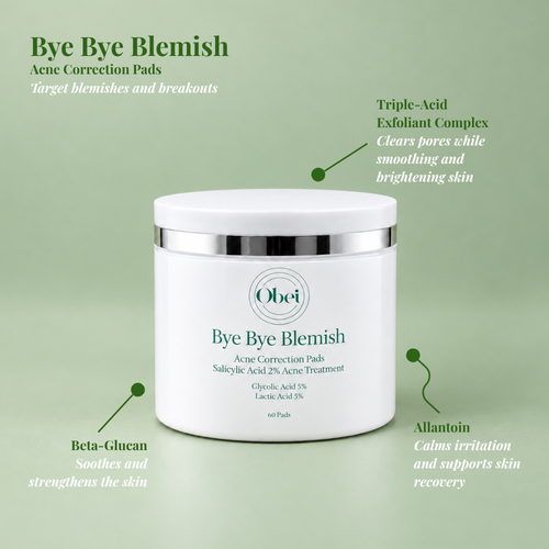 Bye Bye Blemish Acne Correction Pads - 2% Salicylic Acid
