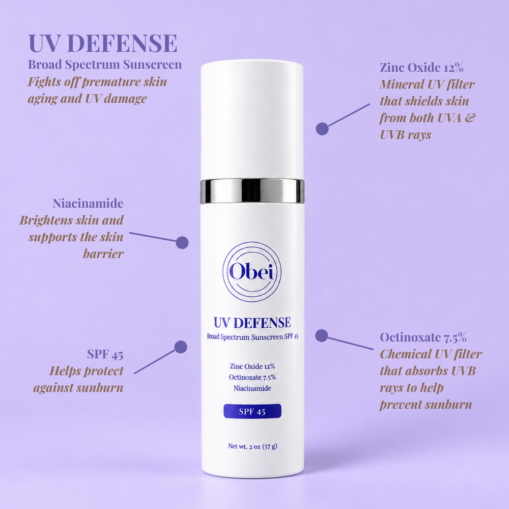 UV Defense Broad Spectrum Sunscreen SPF 45